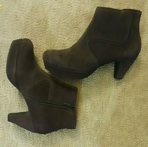 Sacha London VELVET Platform Ankle Booties 8